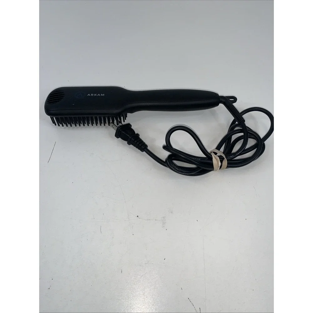 Arkam Beard And Hair Straightener for Men -Premium Heated Beard Brush